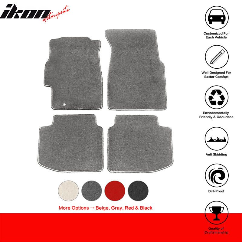 Factory Fitment Car Floor Mats Front Rear Nylon