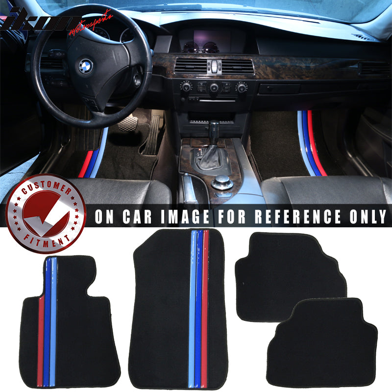 Factory Fitment Car Floor Mats Front Rear Nylon FOR: (BMW)