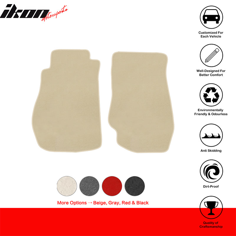 Factory Fitment Car Floor Mats Front Rear Nylon