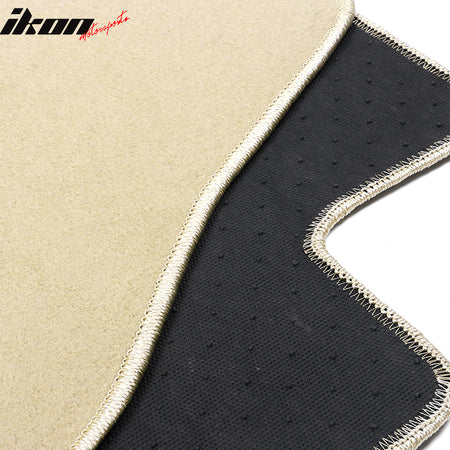 Floor Mats Compatible With 2005-2009 FORD MUSTANG, Nylon Front Rear Carpet by IKON MOTORSPORTS, 2006 2007 2008