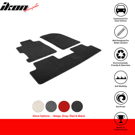 Factory Fitment Car Floor Mats Front Rear Nylon