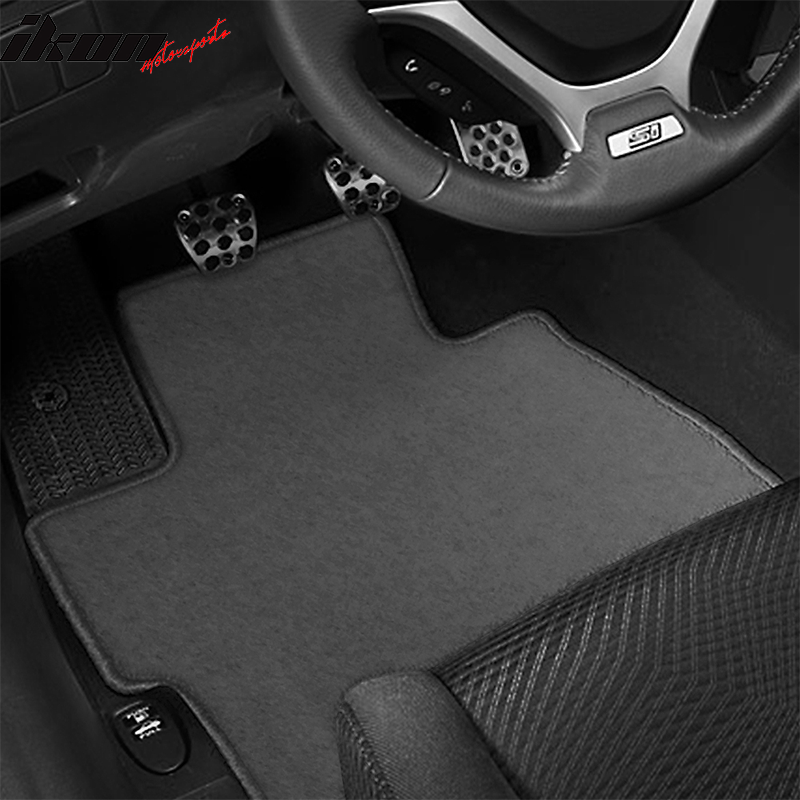 Factory Fitment Car Floor Mats Front Rear Nylon