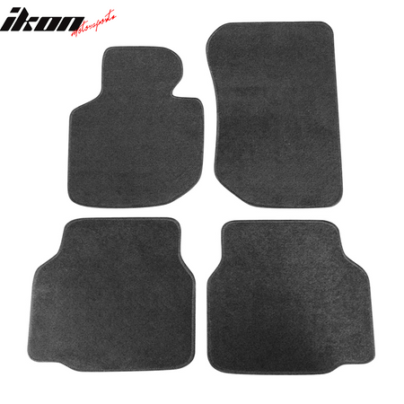 92-98 E36 3-Series 2Dr 4Dr Car Floor Mats Front Rear Nylon FOR: (BMW)