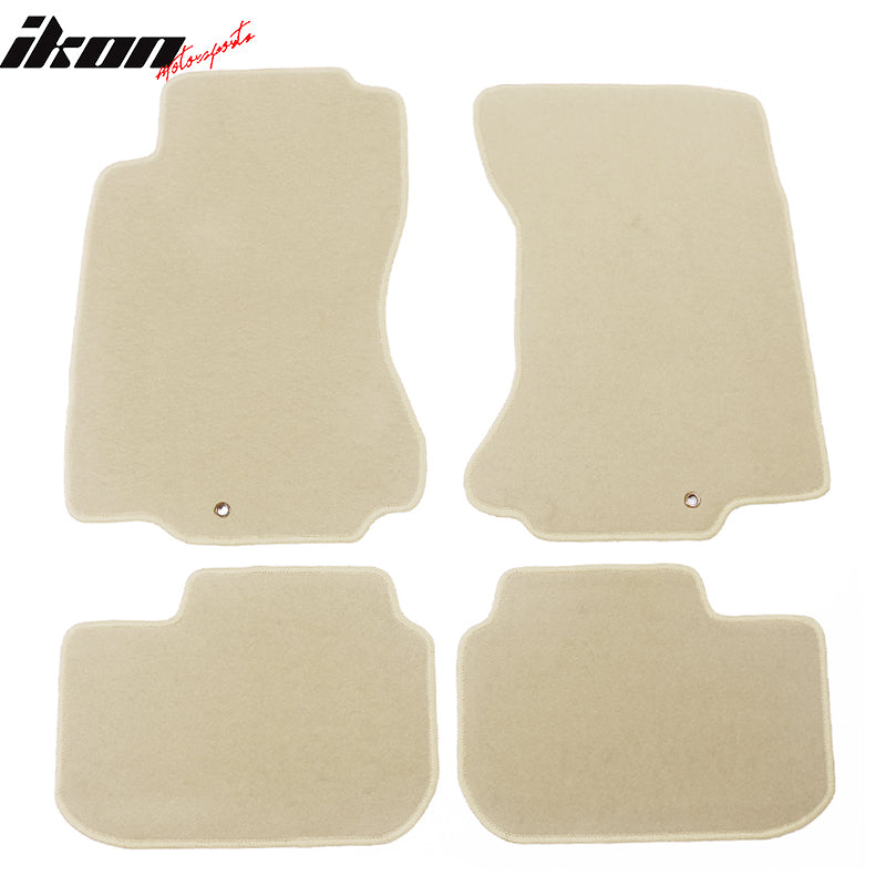 Factory Fitment Car Floor Mats Front Rear Nylon