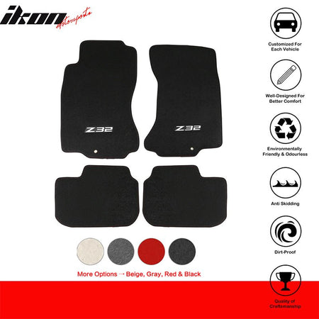 Factory Fitment Car Floor Mats Front Rear Nylon