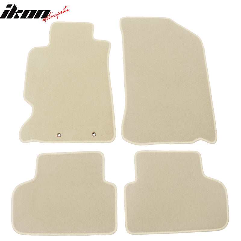 Factory Fitment Car Floor Mats Front Rear Nylon