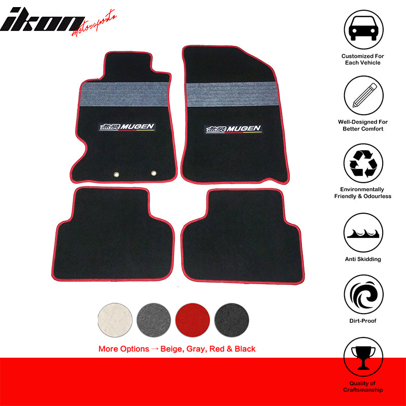 Factory Fitment Car Floor Mats Front Rear Nylon