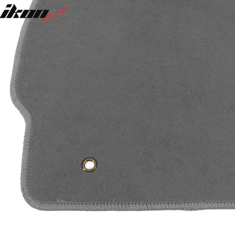 IKON MOTORSPORTS, Floor Mat Compatible With 2010-2011 Toyota Prius, Factory Fitment Nylon Front Rear Car Floor Mats Liner Carpets Replacement 4PC