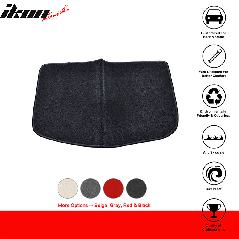 Car Floor Mat for 2009-2014 Nissan Cube Black Carpet 1PC Nylon