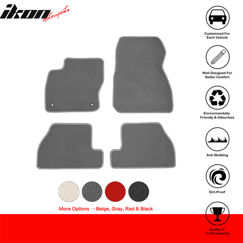 Factory Fitment Car Floor Mats Front Rear Nylon