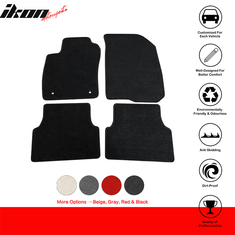 Car Floor Mat for 2012-2020 Chevrolet Sonic OE Fitment 4PCS Anti-Slip