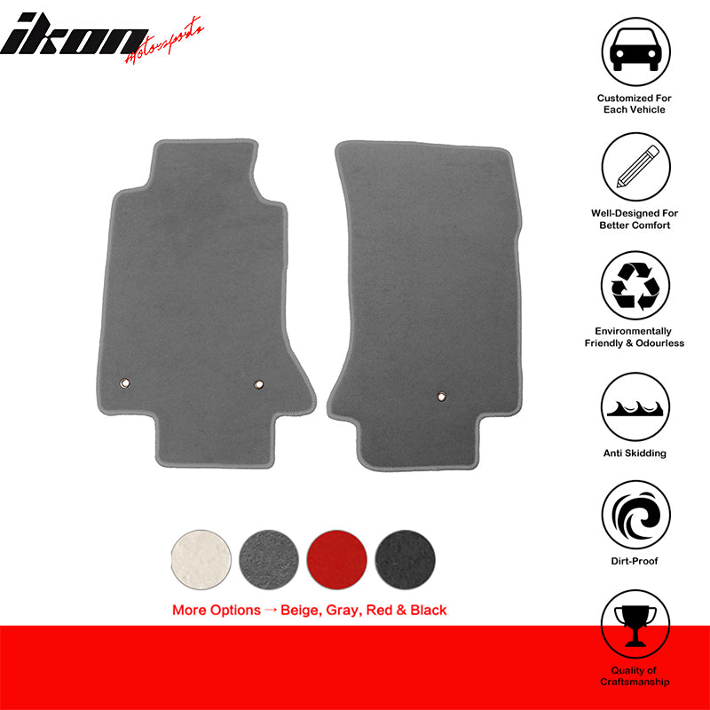 Factory Fitment Car Floor Mats Front Rear Nylon