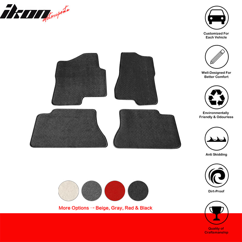 Car Floor Mat for 1999-2006 Chevrolet Silverado 1500 Crew Cab Gray