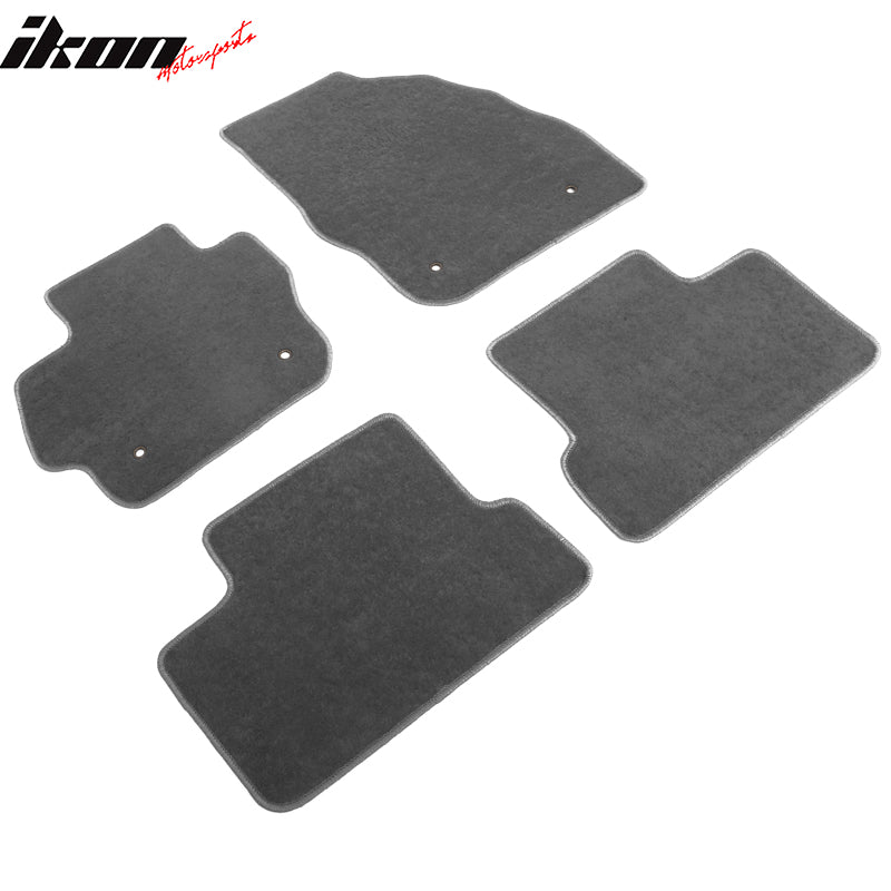 Factory Fitment Car Floor Mats Front Rear Nylon