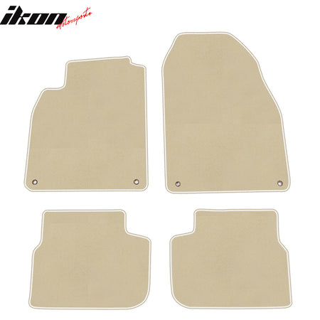 Factory Fitment Car Floor Mats Front Rear Nylon