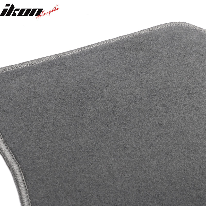 Fits 13-19 Nissan Sentra Gray Nylon Floor Mats Front Rear Carpets Liner Guard