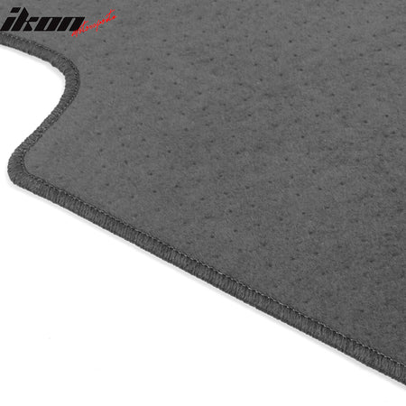 IKON MOTORSPORTS, Floor Mat Compatible With 2009-2019 Nissan 370Z, Factory Fitment Nylon Front Car Floor Mats Liner Carpets Replacement 2PCS