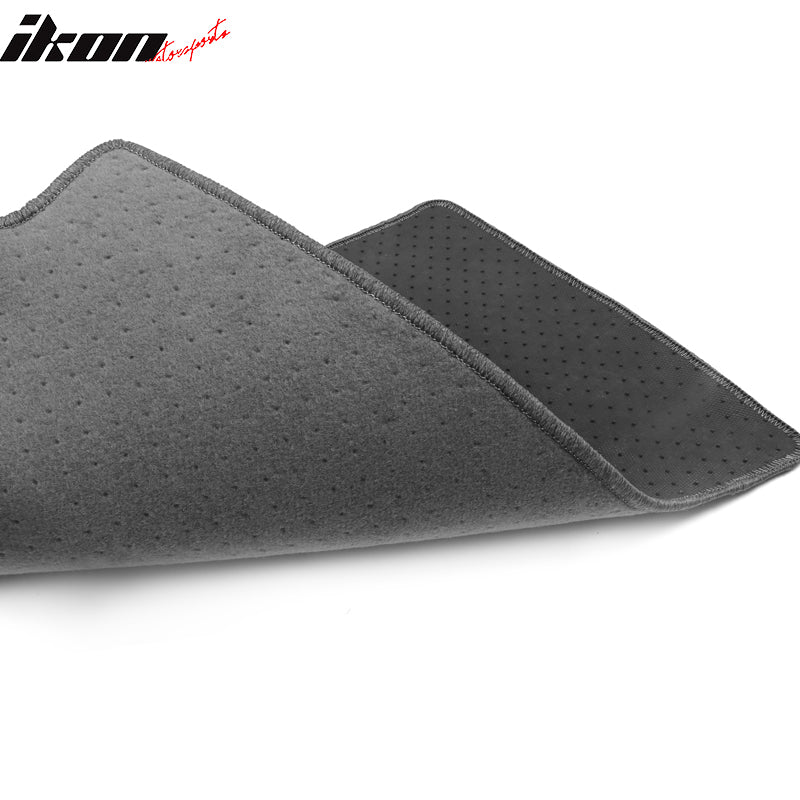 IKON MOTORSPORTS, Floor Mat Compatible With 2009-2019 Nissan 370Z, Factory Fitment Nylon Front Car Floor Mats Liner Carpets Replacement 2PCS