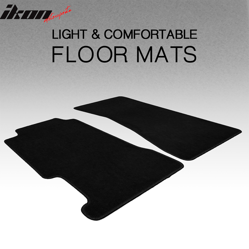 Clearance Sale Fit 96-98 Acura TL Driver Passenger Floor Mats Carpet Nylon Black