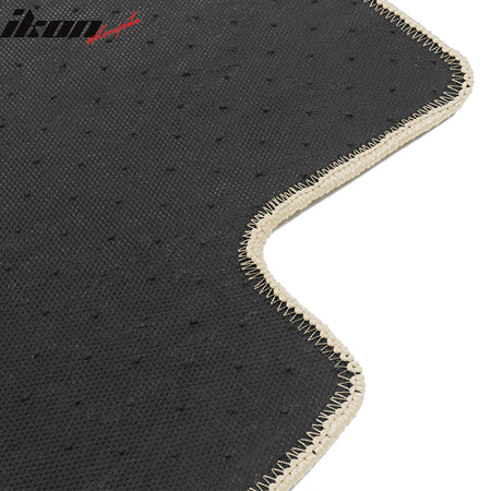 Floor Mats Compatible With 2004-2008 Acura TSX, Nylon Front Rear Flooring Protection Interior Carpets 4PC By IKON MOTORSPORTS, 2005 2006 2007