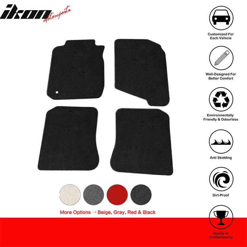 Car Floor Mat for 1998-2002 Toyota Corolla 4PCS Anti-Slip  Nylon