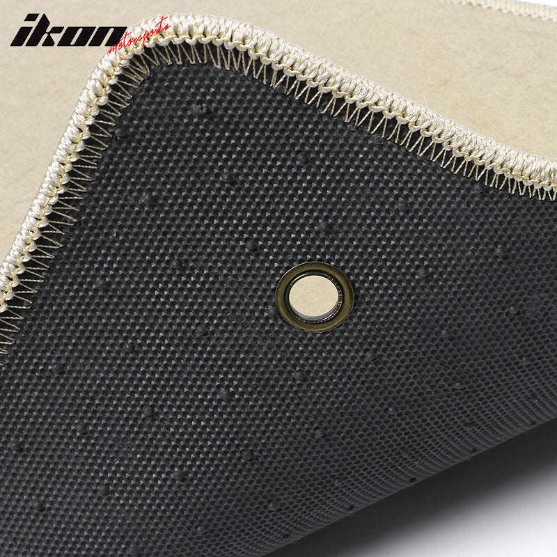 Floor Mats Compatible With 08-16 Chevrolet Cruze, Nylon Flooring Protection Interior Carpets by IKON MOTORSPORTS, 2009 2010 2011 2012 2013 2014 2015