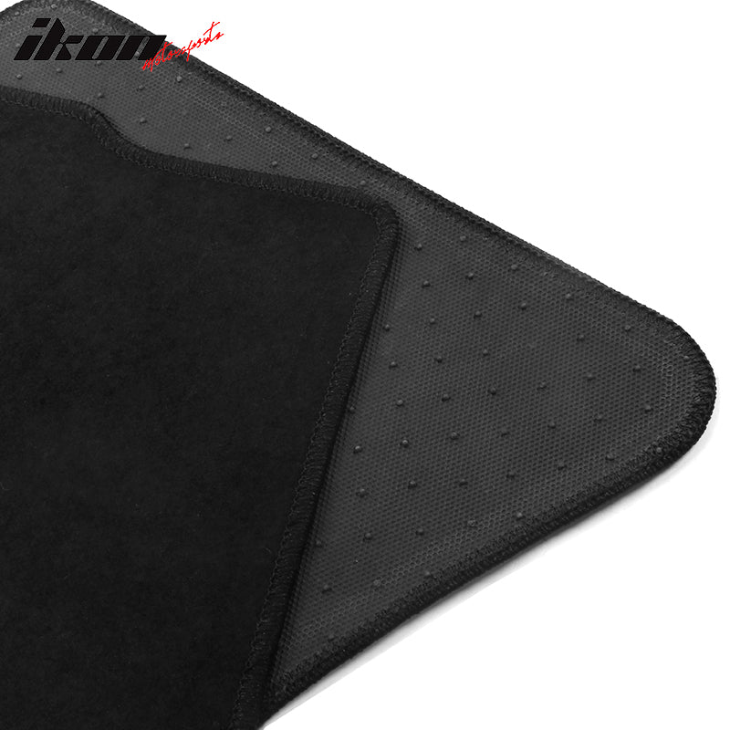 Fits 15-22 Porsche Macan 4PCS Driver Passenger Floor Mats Carpets Nylon Black