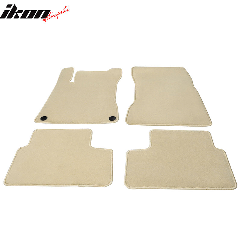 Fits 20-23 Benz C118 CLA-Class Nylon Floor Mats Liner Front Rear Carpets