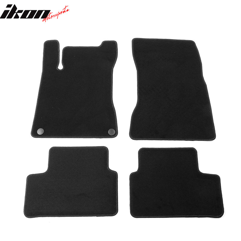 Fits 20-23 Benz C118 CLA-Class Nylon Floor Mats Liner Front Rear Carpets