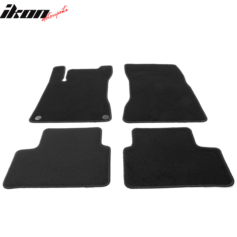 Fits 20-23 Benz C118 CLA-Class Nylon Floor Mats Liner Front Rear Carpets