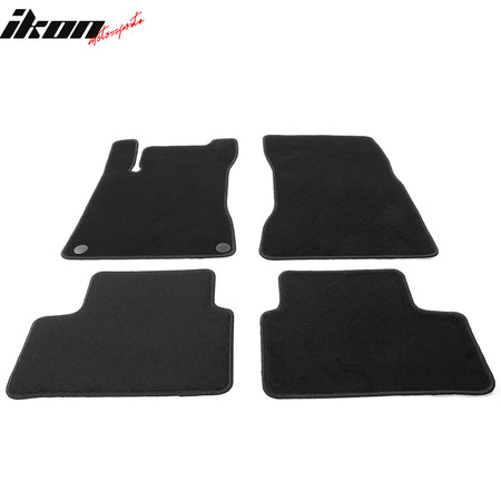 Fits 20-23 Benz C118 CLA-Class Nylon Floor Mats Liner Front Rear Carpets