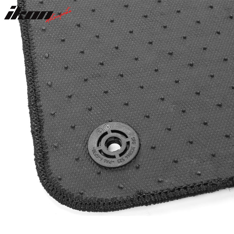 Fits 18-24 Audi A5 RS5 S5 Sportback Nylon Floor Mats Liner Front Rear Carpet Set