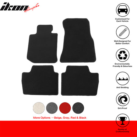 21-25 G22 4 Series Nylon Floor Mats Liner Front Rear Carpet Set FOR: (BMW)