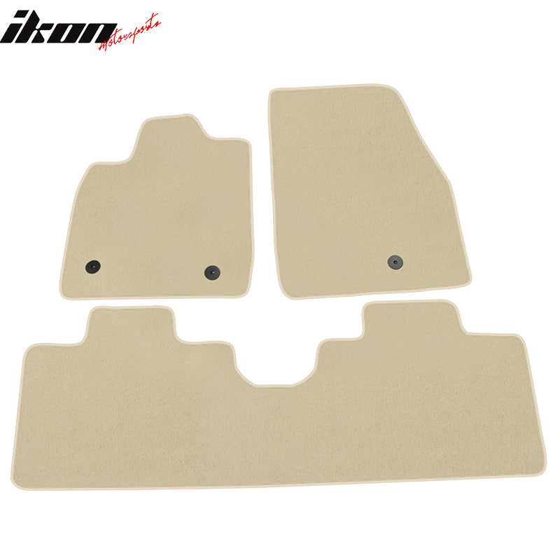 Fits 21-24 Ford Mustang Mach-E Nylon Floor Mats Liner Front Rear Carpets