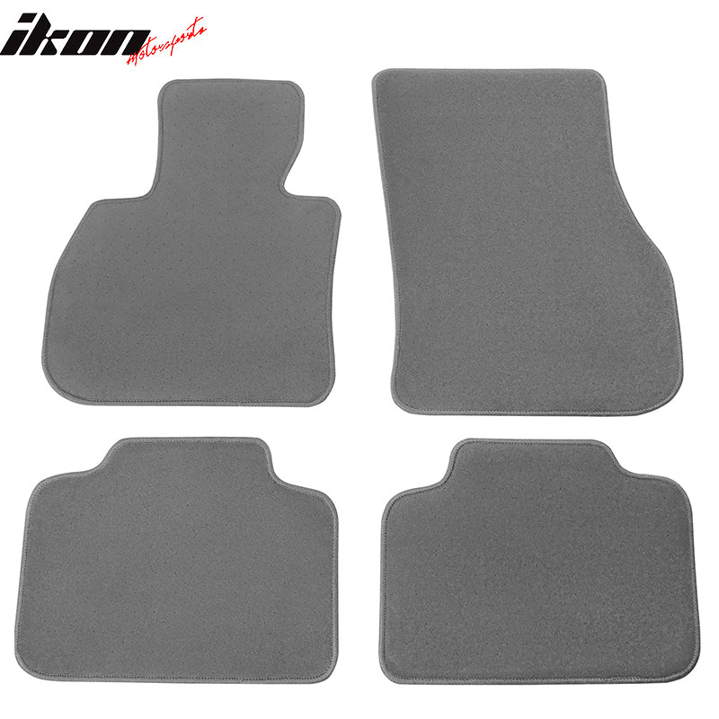 Fits 17-23 Mini Cooper Countryman Nylon Floor Mats Liner Front Rear Carpet