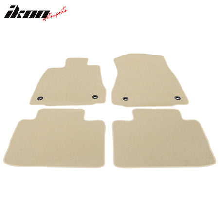 For 14-24 Lexus IS250 IS300 IS350 Nylon Floor Mats Liner Front Rear Carpet