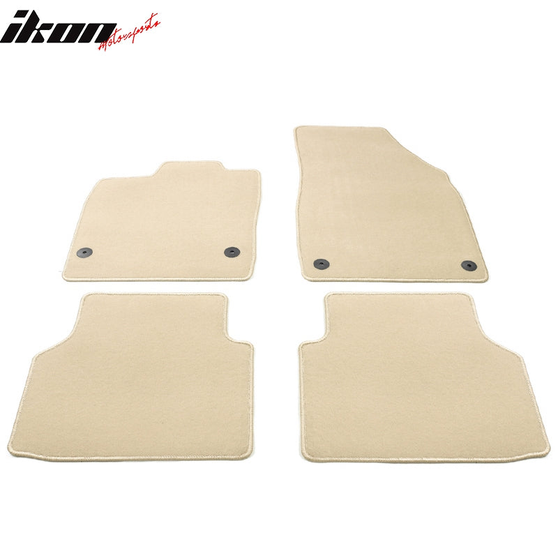 Fits 21-24 Volkswagen ID.4 4DR Floor Mat Carpet Nylon 4PCS