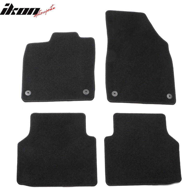 Fits 21-24 Volkswagen ID.4 4DR Floor Mat Carpet Nylon 4PCS