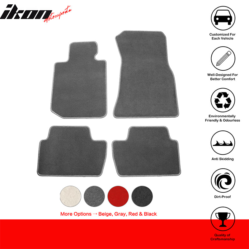 22-23 2 Series 230i M240i Anti-Slip Floor Mats Carpet Nylon 4PC FOR: (BMW)