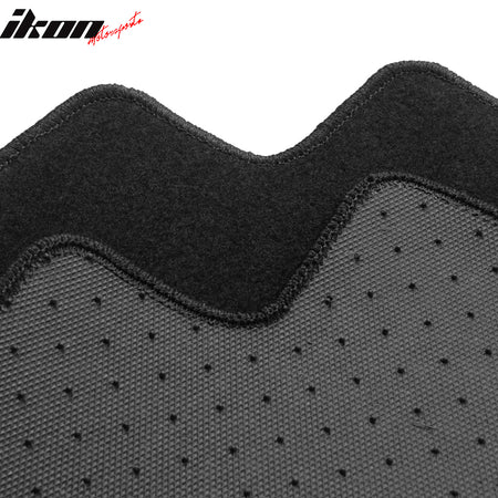 Fits 21-25 Kia Sorento 4-Door Front & Rear Floor Mats Carpet Nylon 3PCS