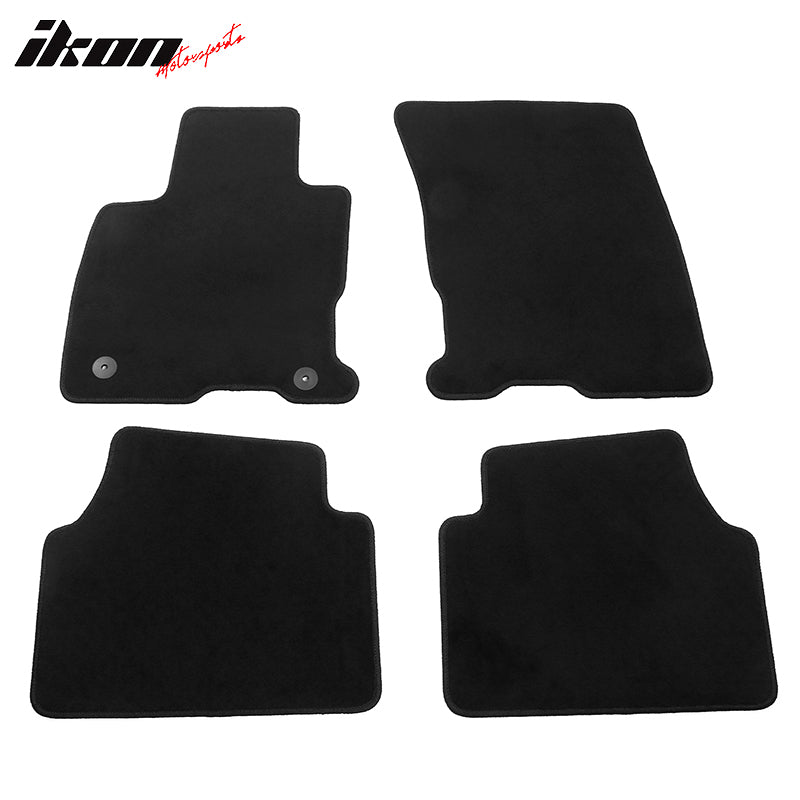 Fits 20-23 Ford Escape Anti-Slip Front Rear Floor Mats Carpet Nylon 4PCS