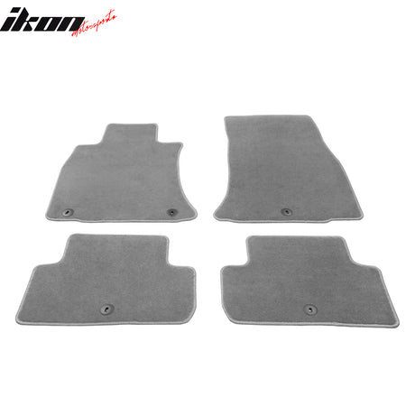 Fits 19-23 Genesis G70 Floor Mats Front Back Row Carpets Nylon 4PC Set