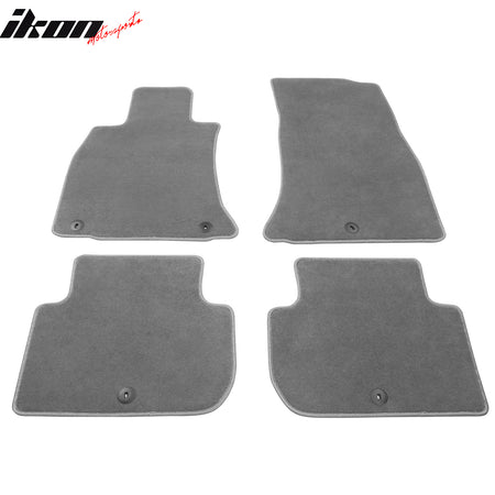 Fits 18-23 Kia Stinger 1st 2nd Row Floor Mats Liners Carpets Nylon 4PC Set