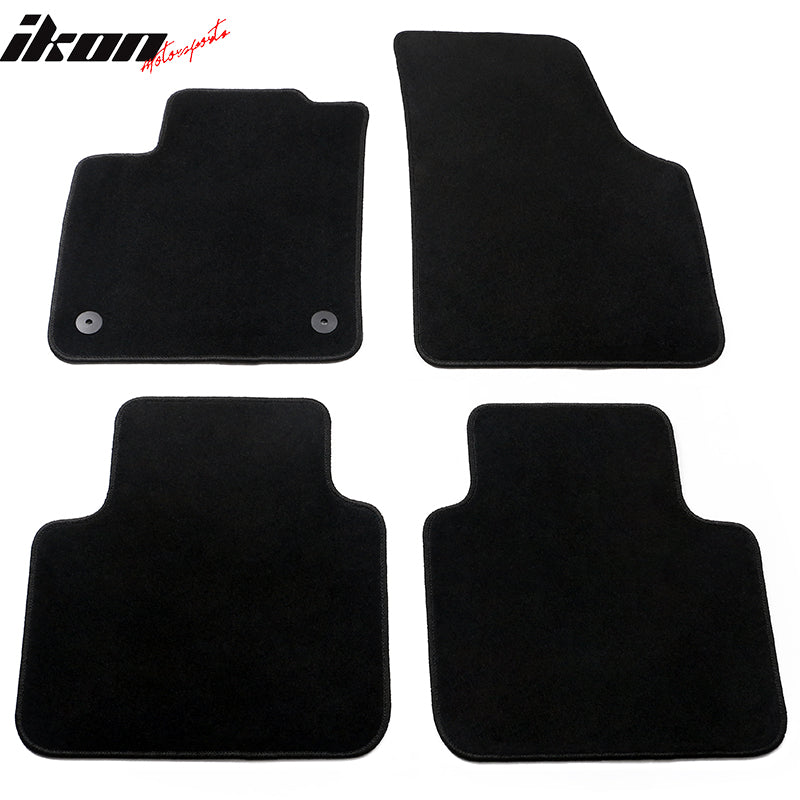 Fits 18-23 Volkswagen Atlas Auto Nylon Floor Mats Car Liners Carpet 4PC