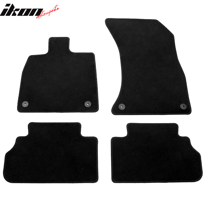 Fits 18-23 Audi Q5 80A 1st 2nd Row Floor Mats Auto Carpets Nylon 4PC Set