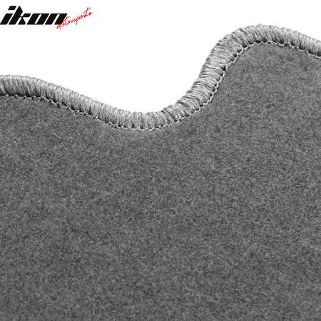 Fits 07-16 Jeep Compass/Patriot Gray Nylon Floor Mats Front Rear Carpets Liner