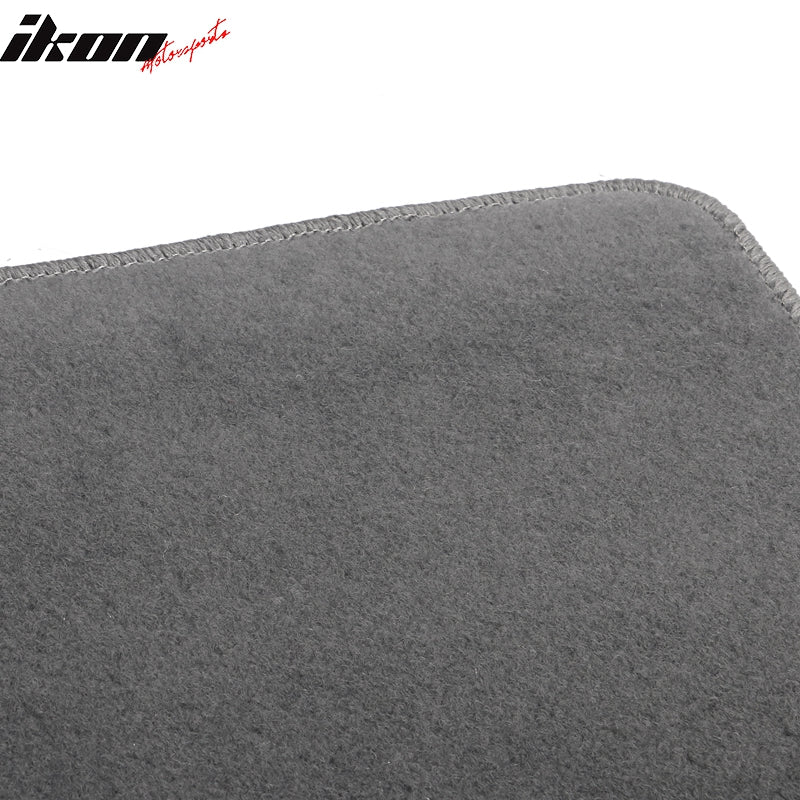 Fits 15-23 Volkswagen GTI Gray Nylon Floor Mats Front Rear Carpets Liner Guard