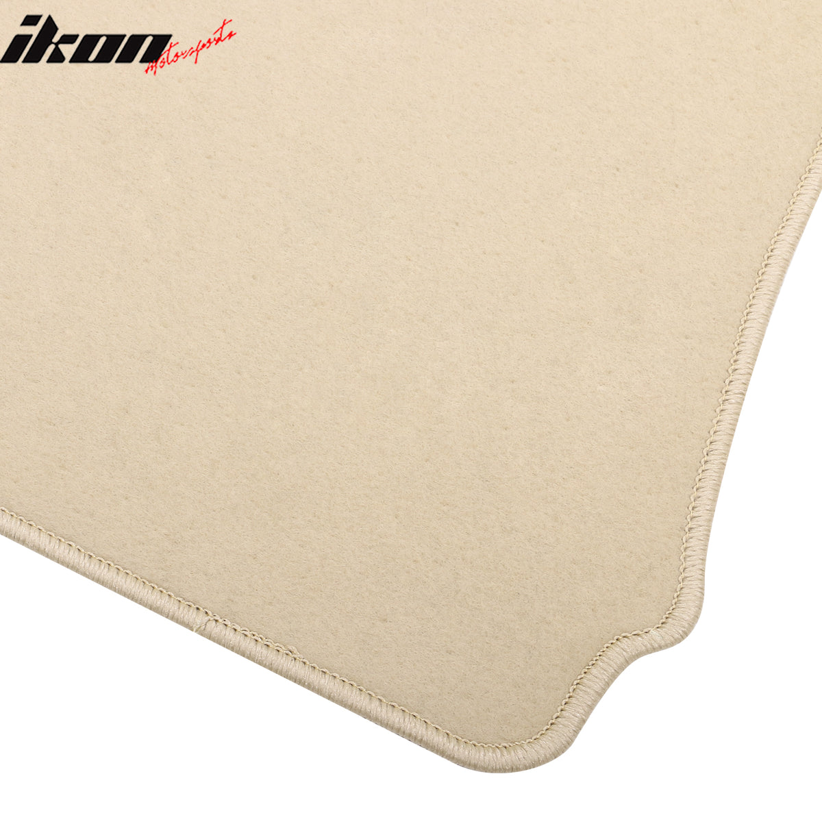 Fits 17-24 Alfa Romeo Giulia Anti-Slip Front Rear Floor Mats Nylon 4PCS - Beige