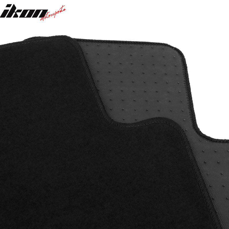 Fits 17-23 Maserati Levante 4PCS Car Front Rear Floor Mats Carpets Nylon Black