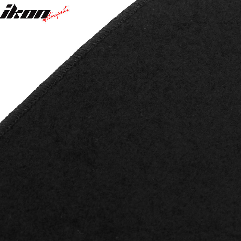 Fits 23-24 Hyundai Ioniq 6 3PCS Car Front Rear Floor Mats Carpets Nylon Black